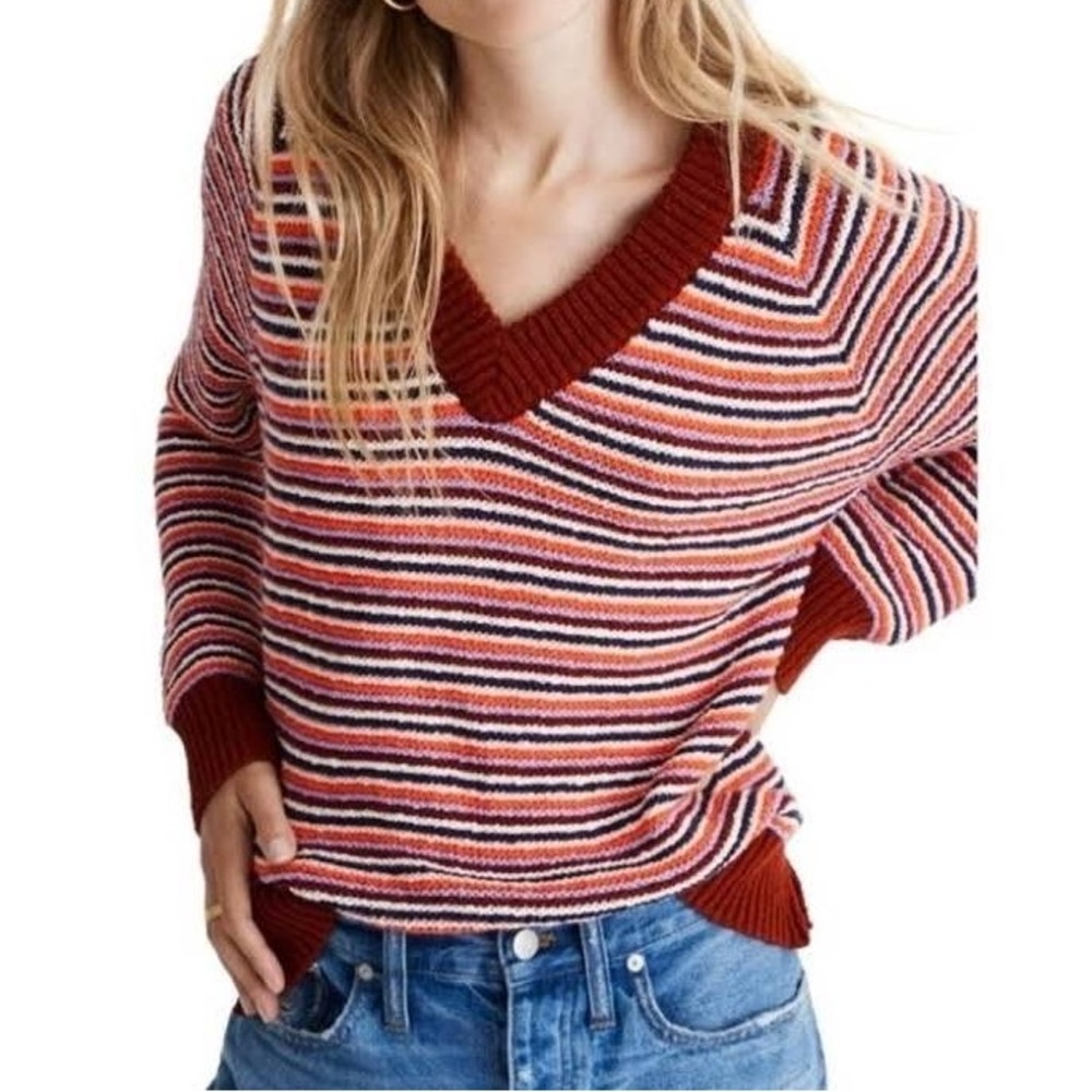 Madewell striped sweater